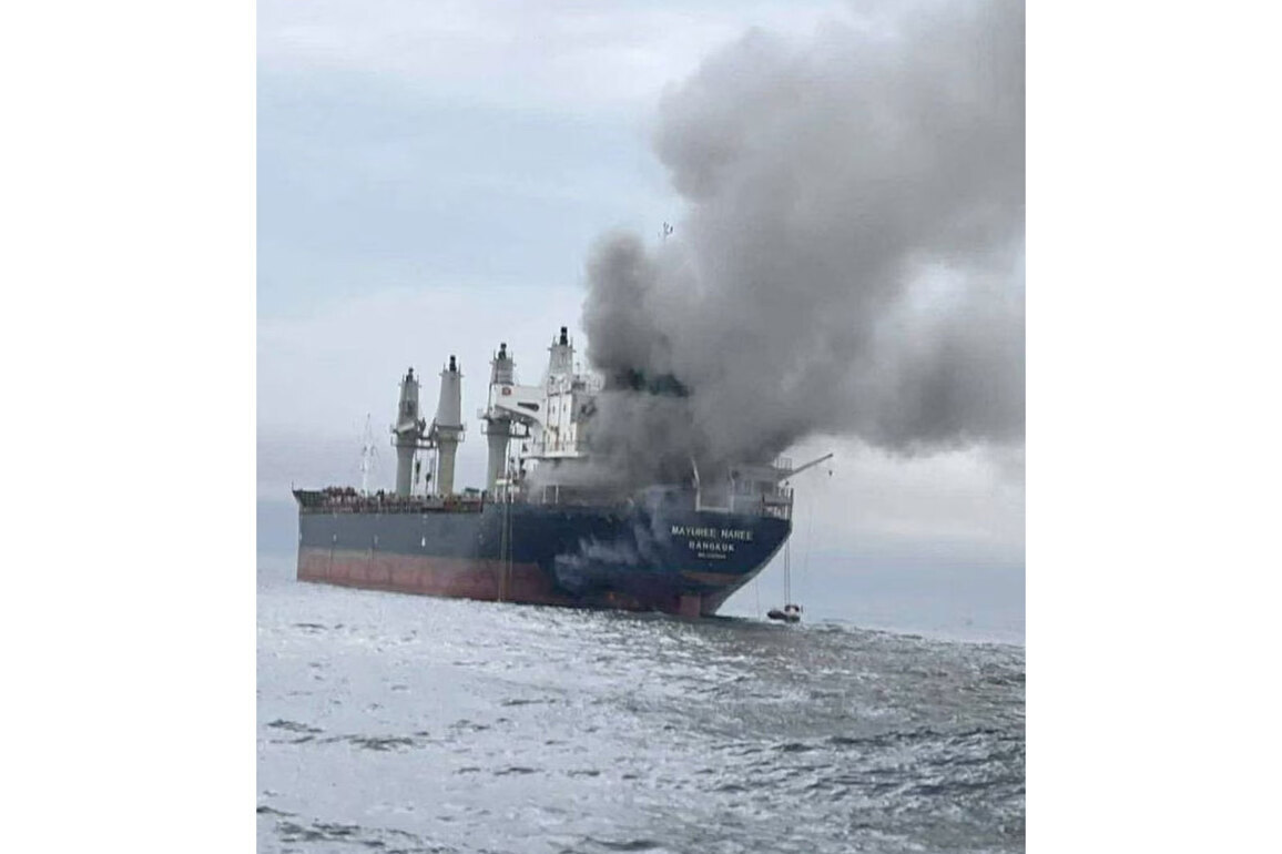 UK Maritime Organisation says 3 Merchant Vessels struck by projectiles in Gulf waters, advises caution