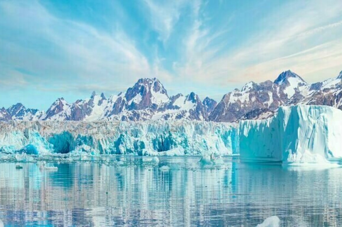 Greenland's melting ice caps reveal the true extent of climate change