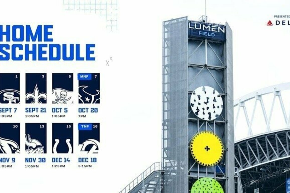 Seattle Seahawks 2025 Schedule Announced
