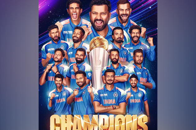 Allu Arjun, Vicky Kaushal, other celebs congratulate Team India on Champions Trophy win