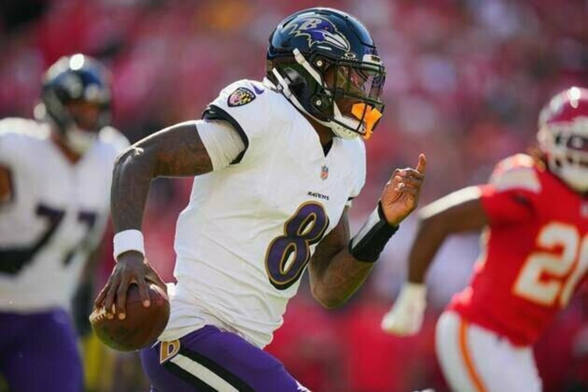 Lamar Jackson at practice as Ravens prep for red-hot Bears