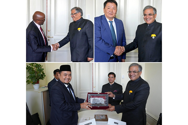 CEC Gyanesh Kumar holds bilateral meetings with Indonesia, Mongolia, South Africa's Chairpersons of Election Commission