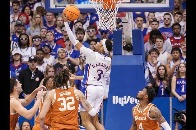 Gradey Dick leads No. 9 Kansas over No. 5 Texas