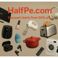 HalfPe.com: Where Every Discount Starts from 50% Off -- India's Smartest Way to Shop and Save More Every Day