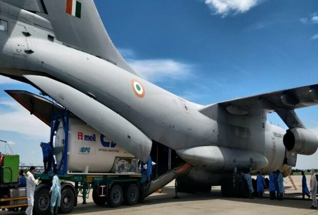 IAF brings oxygen containers from 3 countries