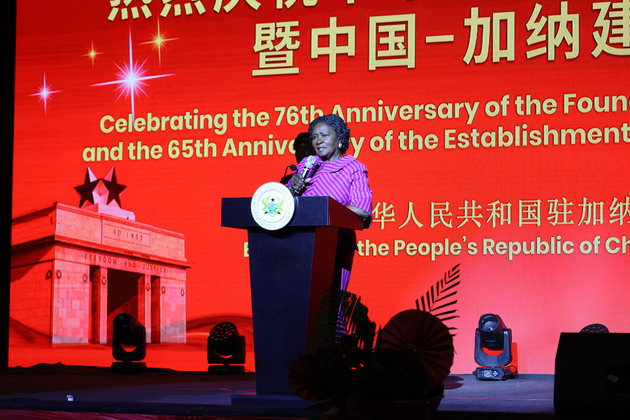 GHANA-ACCRA-CHINA-RECEPTION
