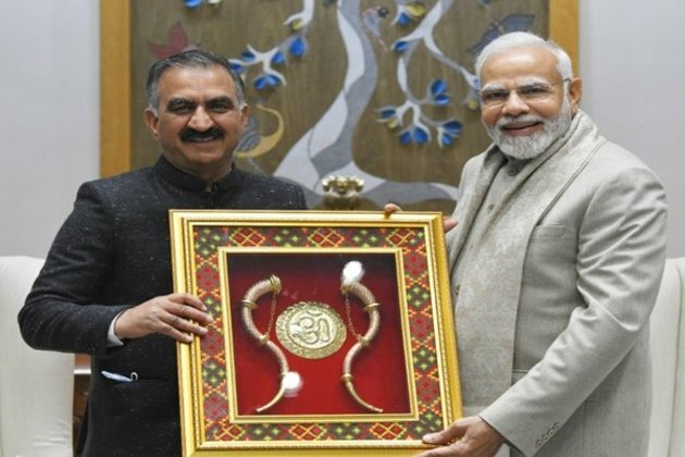 Himachal CM Sukhvinder Singh Sukhu calls on PM Modi, Amit Shah