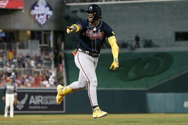 Ronald Acuna Jr. joins 40-40 club, Braves beat Nats on the road