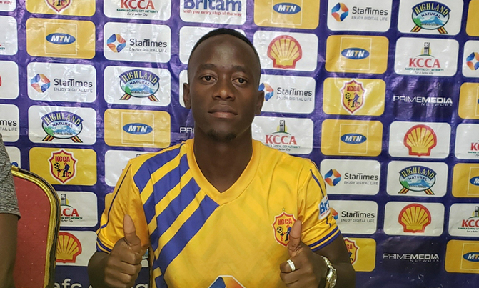 KCCA FC's new signing Aheebwa ready for the task ahead KCCA FC's new signing Aheebwa ready for the task ahead
