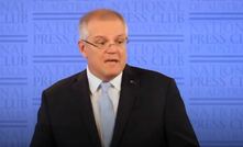 Scott Morrison speaking at the National Press Club.