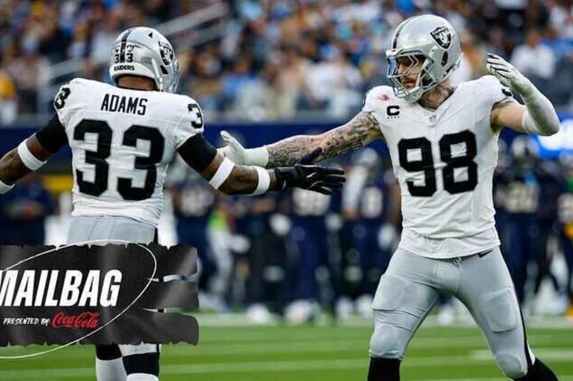 Raiders Mailbag: What adjustments might be made in the next 5 games