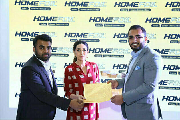 LSKB Aluminium Foils launches HOMEFOIL, India's 1st Golden Embossed Foil at AAHAR 2023