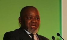 The Minister of Mineral Resources and Energy at Indaba 24 Credit: Gwede Mantashe's office