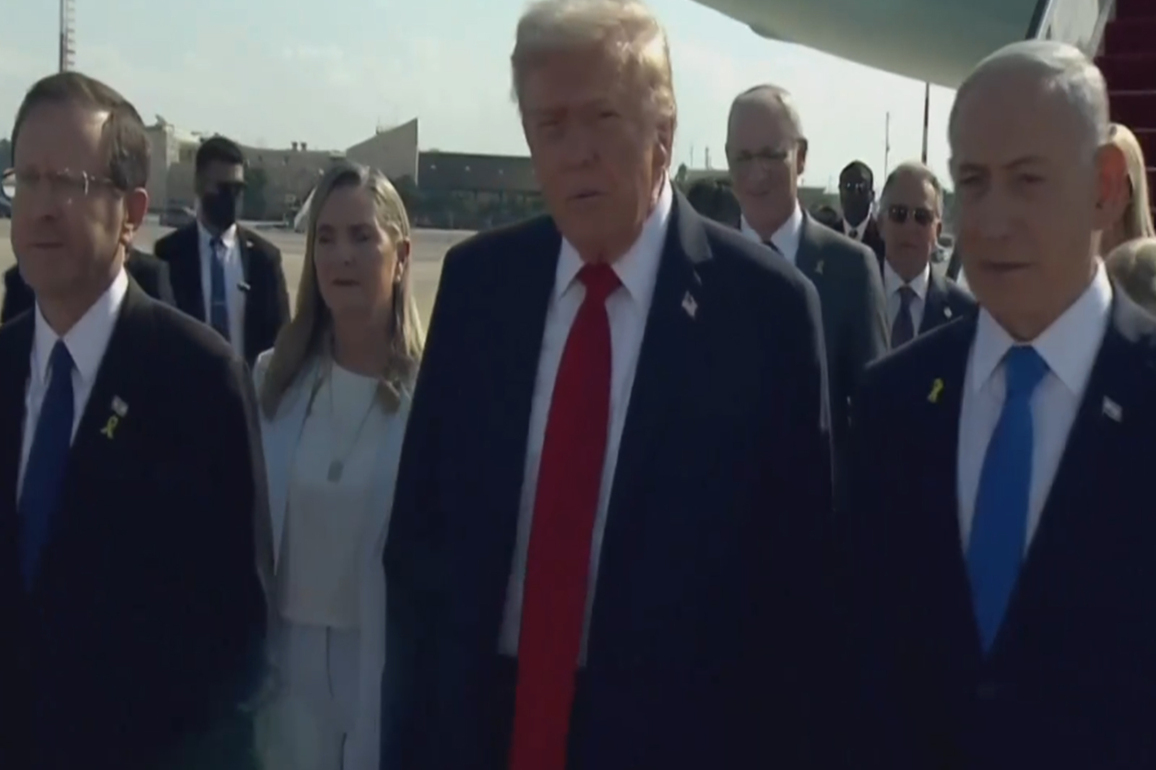 "God bless America and God bless Israel": Israel expresses gratitude as Trump touches down