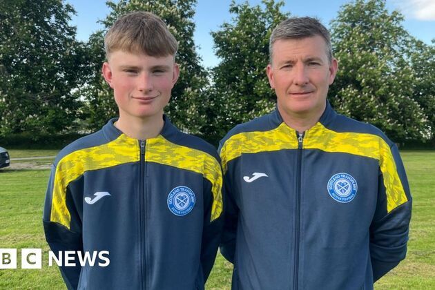 I donated a kidney to my son - now we're representing Scotland on the pitch
