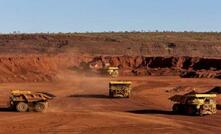 Rio's Nammuldi iron ore mine in the Pilbara