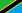 Tanzania flag.