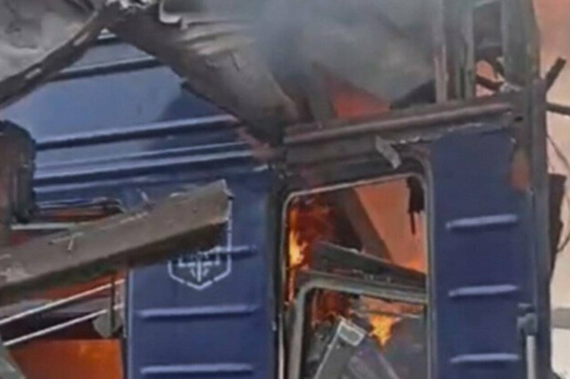'Dozens' Hurt As Russia Strikes Ukrainian Passenger Train