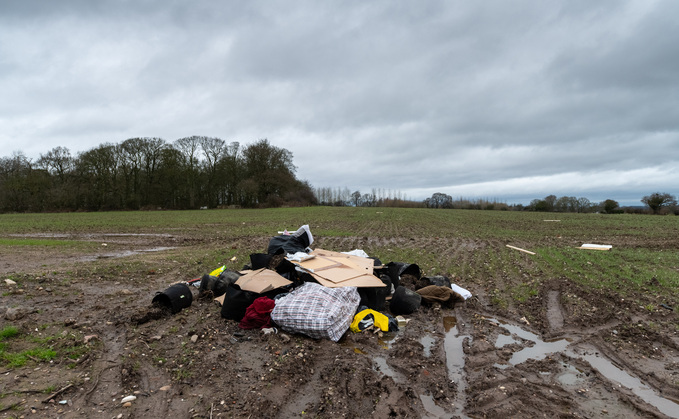 Farmers speak out about the cost of fly-tipping 