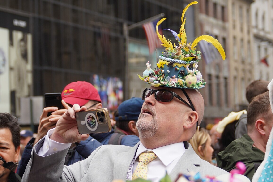 U.S.-NEW YORK-EASTER PARADE AND BONNET FESTIVAL
