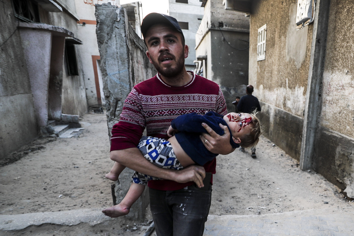 MIDEAST-GAZA-JABALIA-AIRSTRIKE