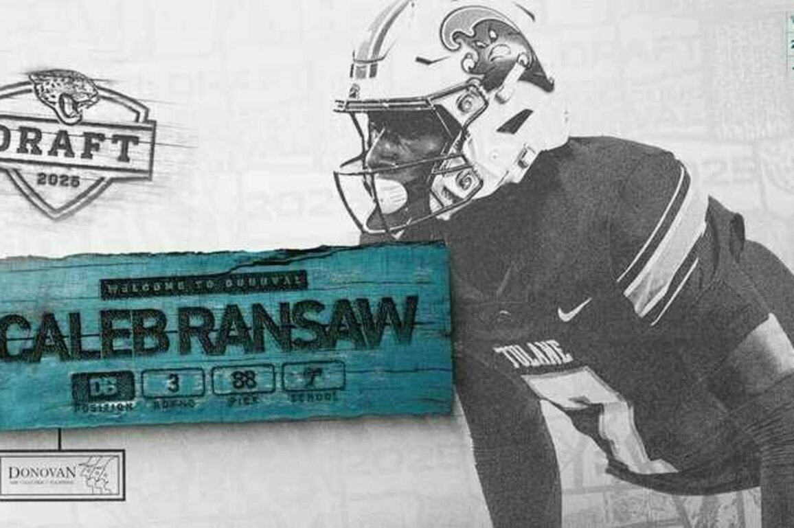 Caleb Ransaw is the Jaguars No. 88 Overall in the 2025 NFL Draft
