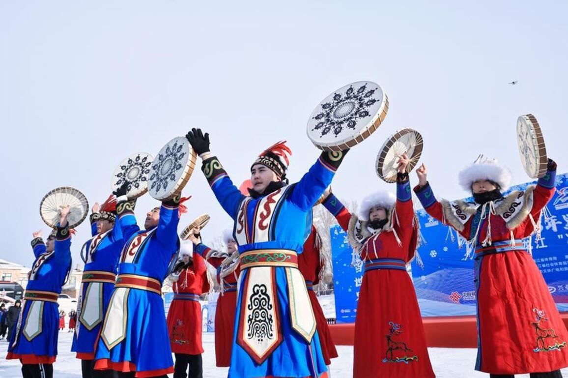 Culture&Life | Hezhe folk events draw tourists to NE China's Heilongjiang