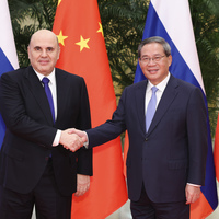 CHINA-HANGZHOU-LI QIANG-RUSSIAN PM-REGULAR MEETING (CN)