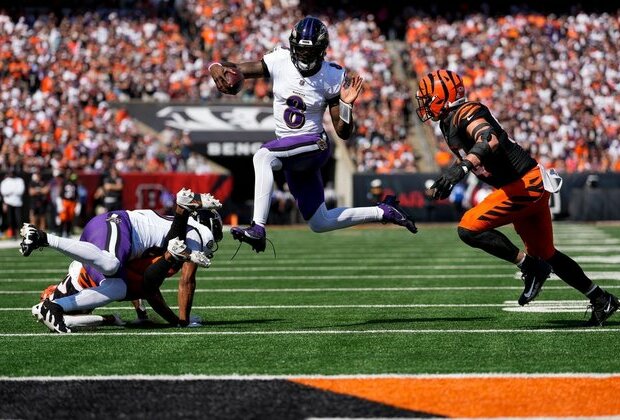 Lamar Jackson, Ravens rally past Bengals in OT