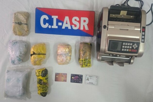 Pakistan-linked drug smuggling network busted in Punjab, 5 kg heroin seized
