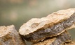 Heavily mineralised sample from Silver Bear Resources' Vertikalny property