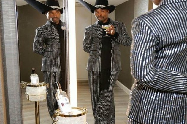 Hats off to Billy Porter's crustal pin suit