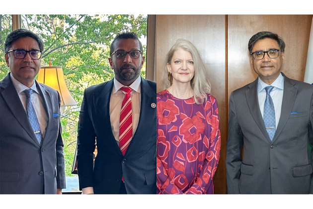 Foreign Secretary Misri discusses India-US cooperation with FBI Director Kash Patel, Under Secy Allison Hooker