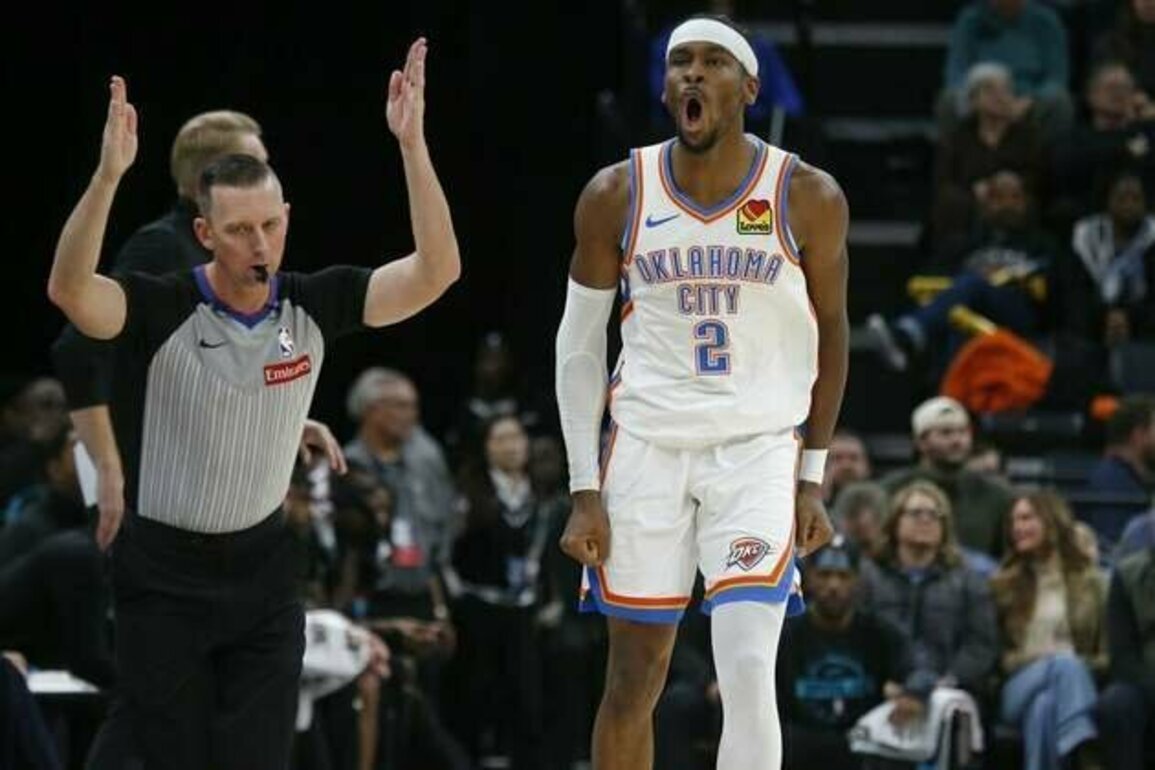 Shai Gilgeous-Alexander's big fourth pushes Thunder over Grizzlies
