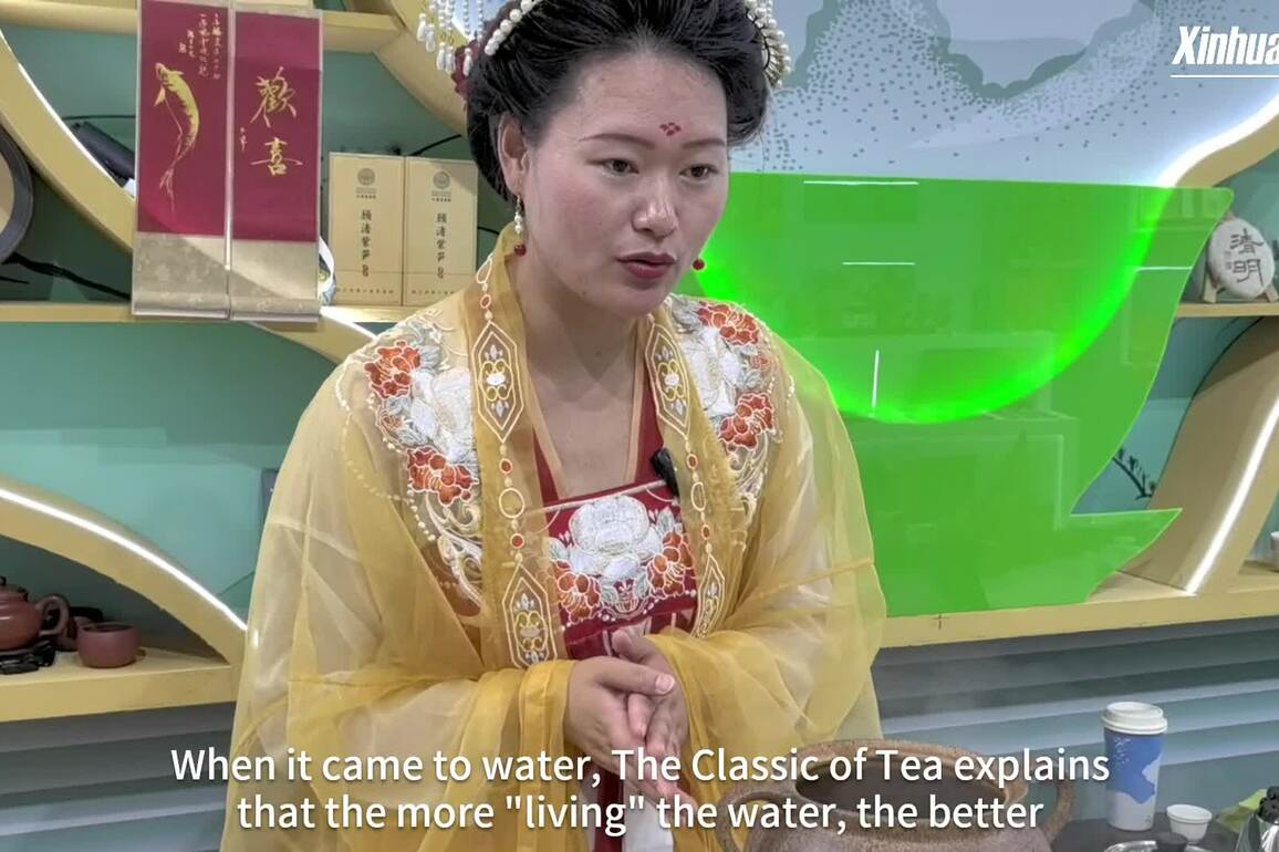 1,200-year-old tea making livestreamed now!