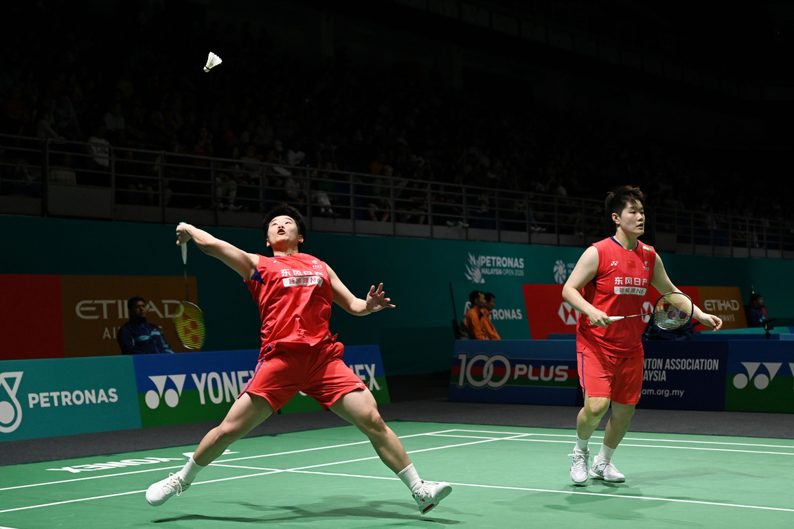(SP)MALAYSIA-KUALA LUMPUR-BADMINTON-MALAYSIA OPEN 2026-WOMEN'S DOUBLES