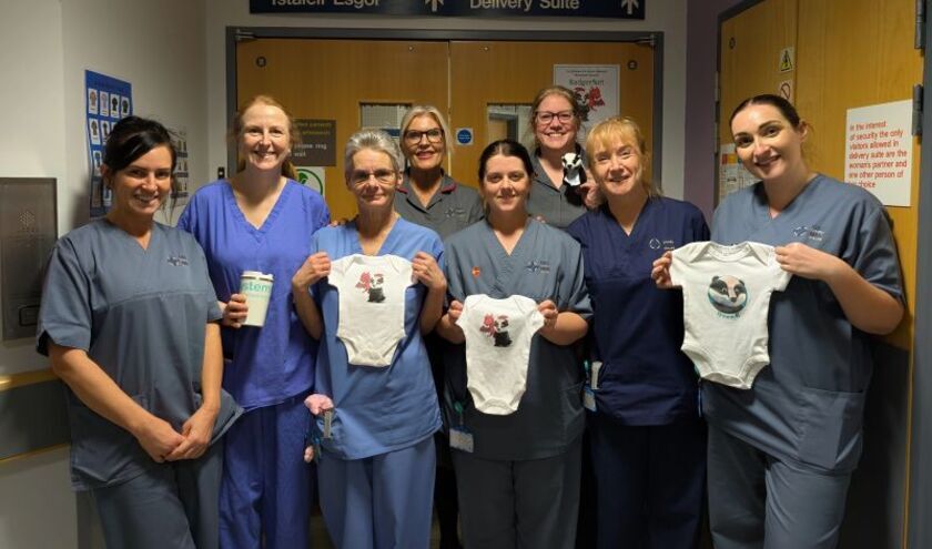 Betsi Cadwaladr University Health Board's maternity team (c) System C