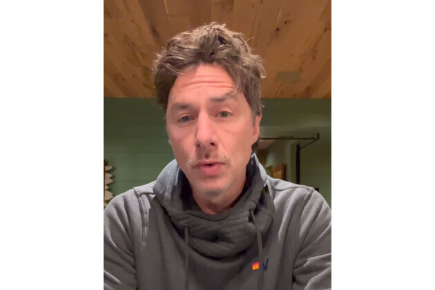 "Can't believe I have to type these words": Zach Braff quashes rumour he's dating AI chatbot
