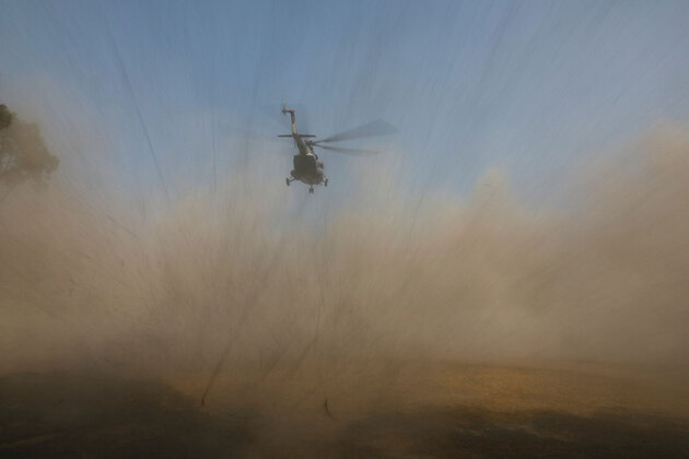 Helicopter crashes while landing in Eastern Nepal while landing, one injured