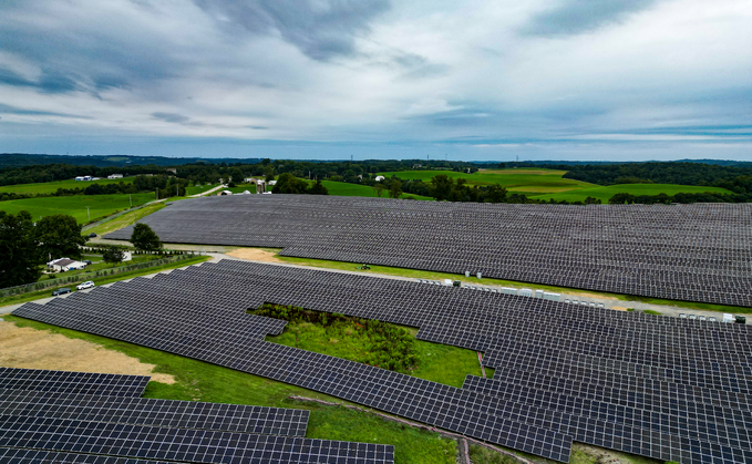 Gaucho solar farm in Pennsylvania | Credit: Vesper Energy. 