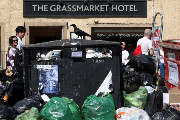 Garbage Piles in Scotland Raise Health Concerns Amid Strikes