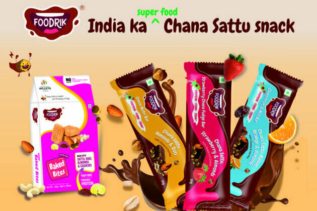 Foodrik - India's Chana Sattu healthy snacking brand clocks 3x growth this year