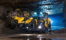  Epiroc’s Boltec M10 Battery rock reinforcement rig is part of the order by the Canadian Malartic Partnership