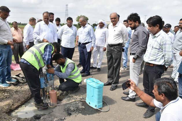 Probe into damage to Bharatmala Highway started on instructions of Gujarat CM