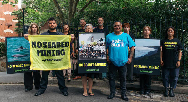 Protests against seabed mining in NZ