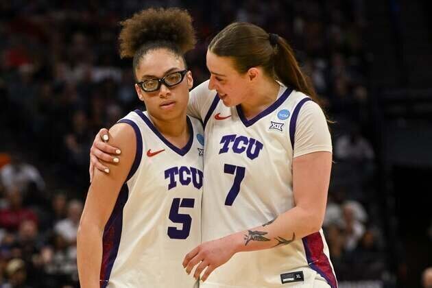Marta Suarez scores 33 as TCU upends Virginia in Sweet 16