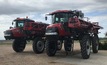 Wider booms and height control upgrades have been added to 2020 build Case IH Patriot sprayers. Image courtesy Case IH.