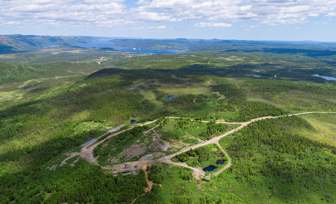 The Hammerdown gold project in Newfoundland and Labrador, Canada