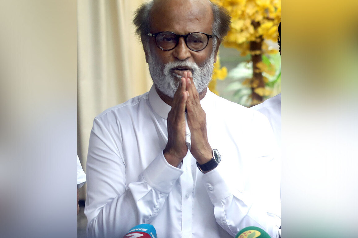 "Time does not speak, but it waits and gives the answer": Rajinikanth on TVK's Aadhav Arjuna's remarks