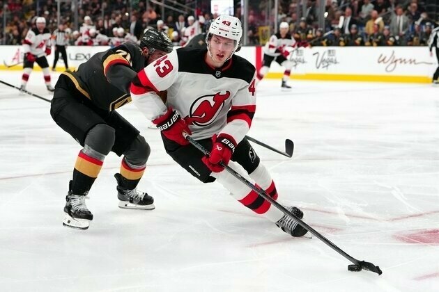 Adin Hill posts shutout to lead Golden Knights past Devils